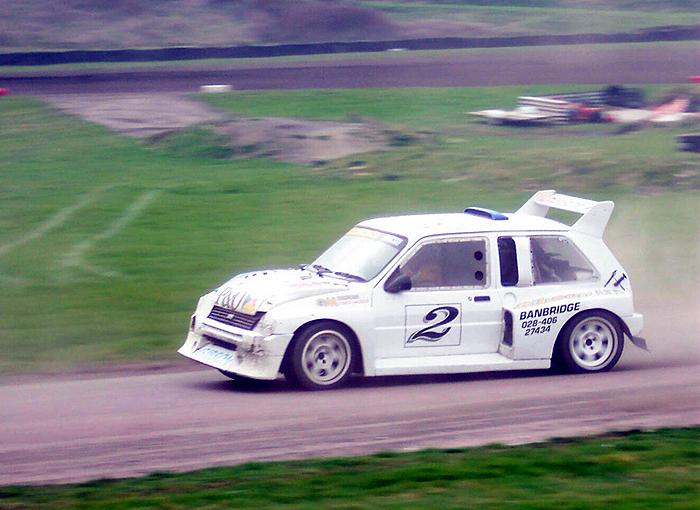 Lawrence Gibson&#039;s 6R4 was beautifully driven on Easter Monday - the highlight being a move from third to first around Chessons Drift during one of the heats