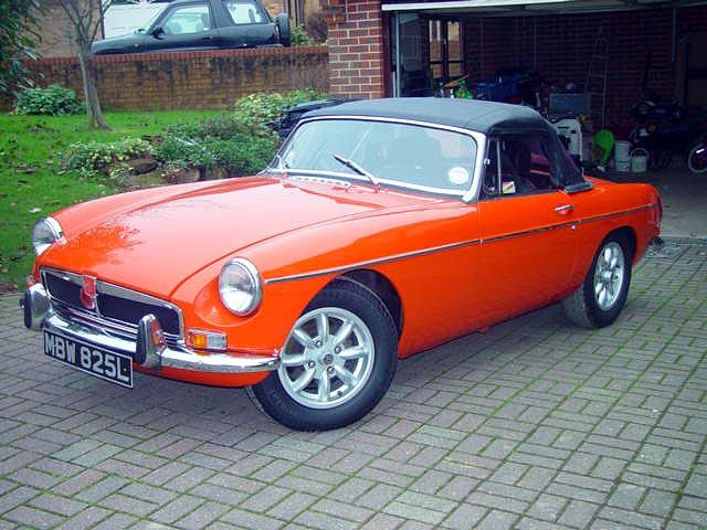 1972 MGB roadster. she is my baby and goes like a dream.
