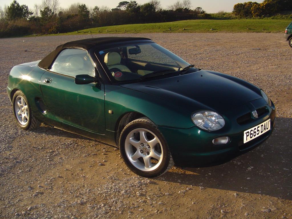HERE IS MY MGF, I HAVE ONLY HAD IT A MONTH BUT LOOK TO THE SUMMER