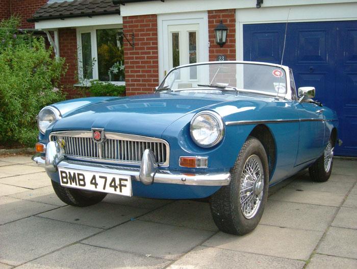 1968 Blue B, when I first purchased, having sills done this month.