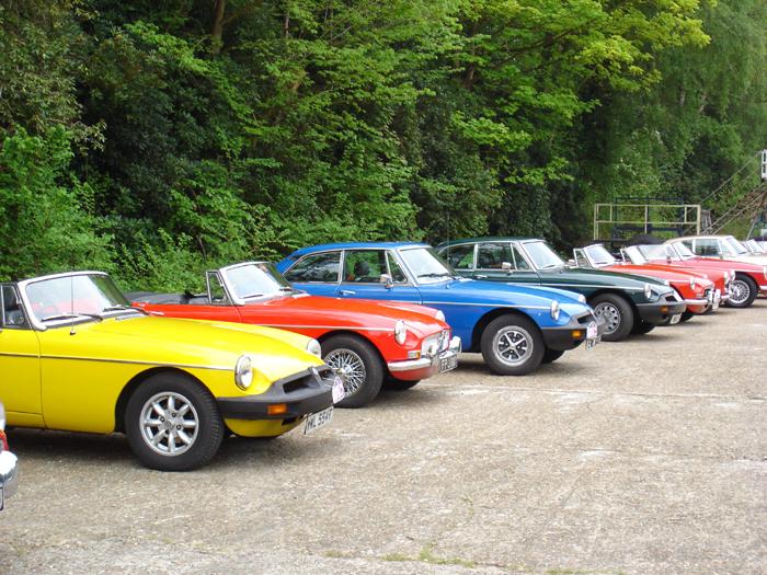 The start at Brooklands