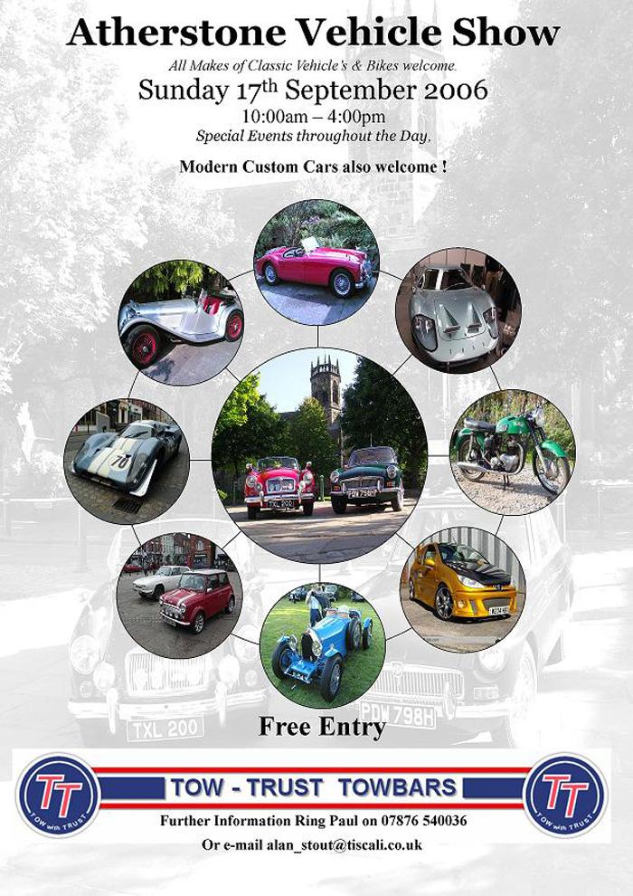 This is the New poster for the World Famous classic car show