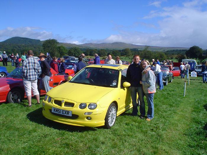 Northant&#039;s Members geting ready to do battle with Lotus and X19&#039;s in the Callander challenge.