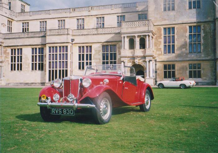MG TD 1951 export model. The car was brought back to the UK in 1992. Completely dismantled and rebuilt from chassis up. All the woodwork was renewed and filled with a new body tub. Resprayed in 2 pack paint in MG red. Engine was totally rebult.