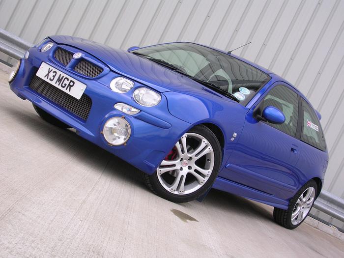 My MG ZR with XPower rally bumper