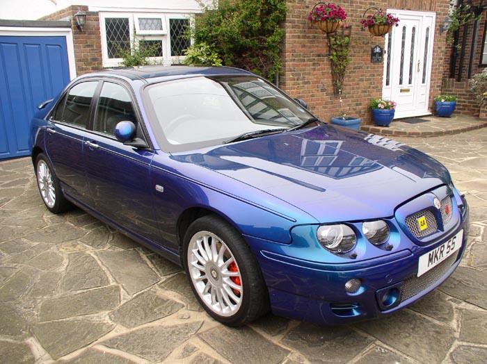 MG-ZT 190+ (2003) in Typhoon Chromactive - after its Spring clean!
