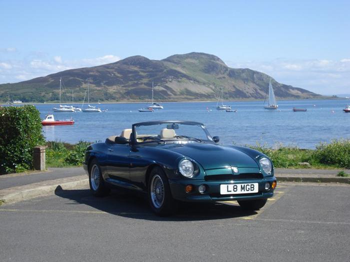 My RV8 on the Isle of Arran on a (rare) sunny day.