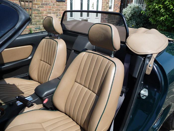 The &quot;walnut&quot; leather upholstery is quite striking (although surely &quot;almond&quot; suits it better?).