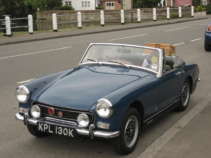 We are both getting on for 70 so this is our last MG MIDGET but we will enjoy it
