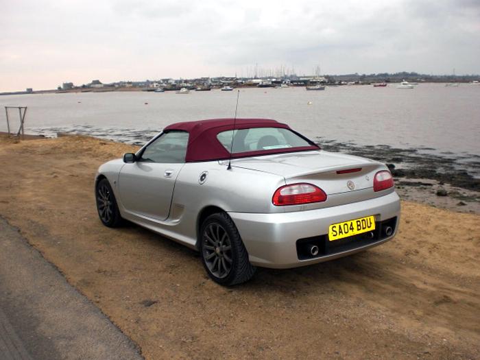 Seaview at Bawdsey-on-sea my 80th anniversary new MG