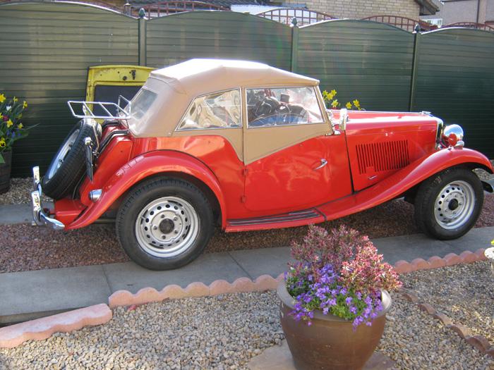 1953 MG TDVERMILLION RED at present?