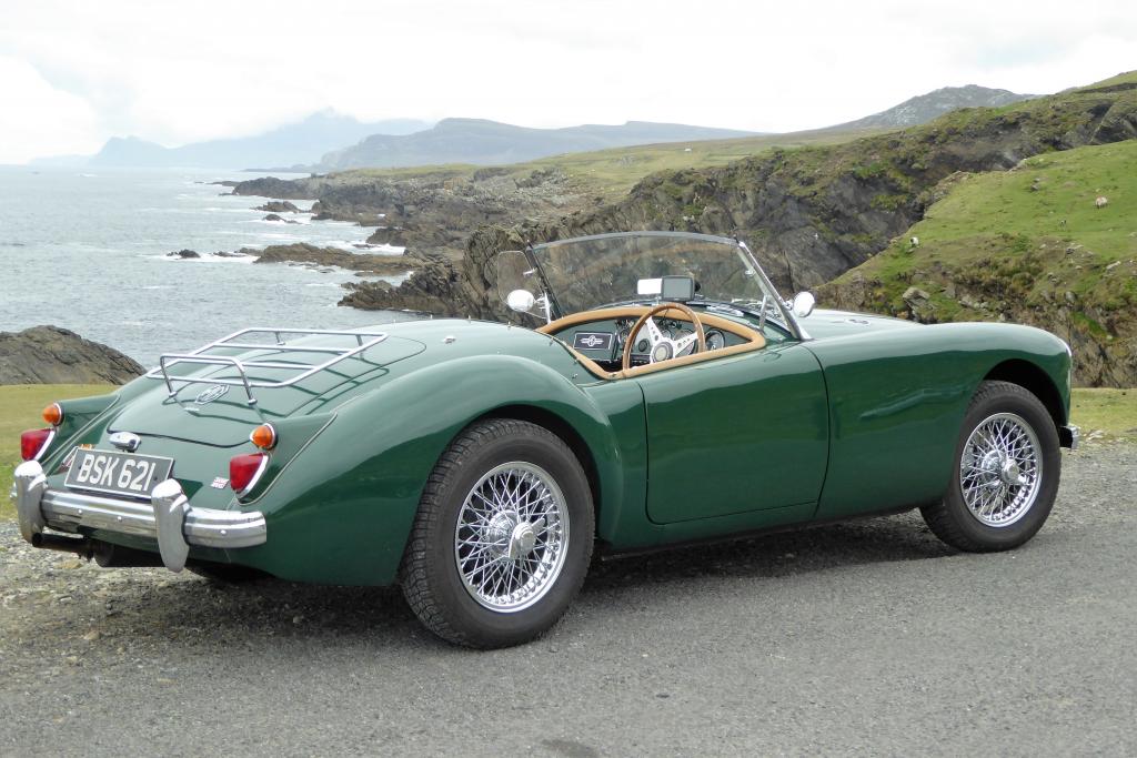 Touring the West Coast of Ireland 2017 with the MGOC in my MGA