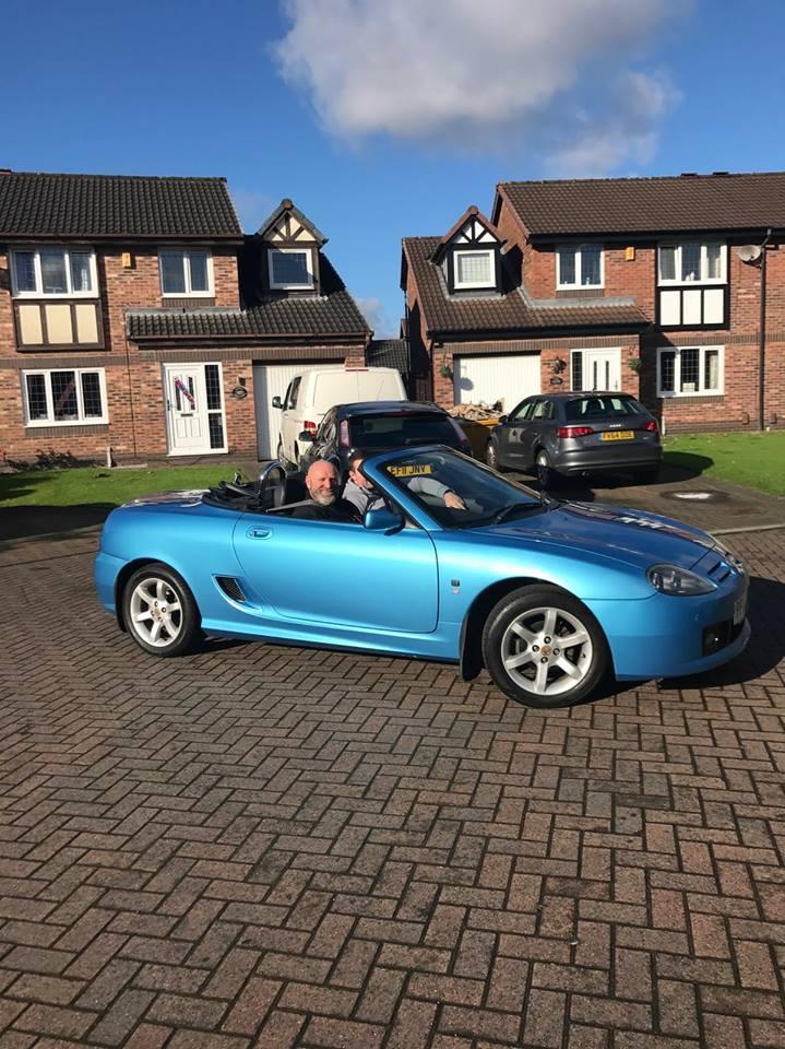 First outing in my newly purchased  MG TF 135