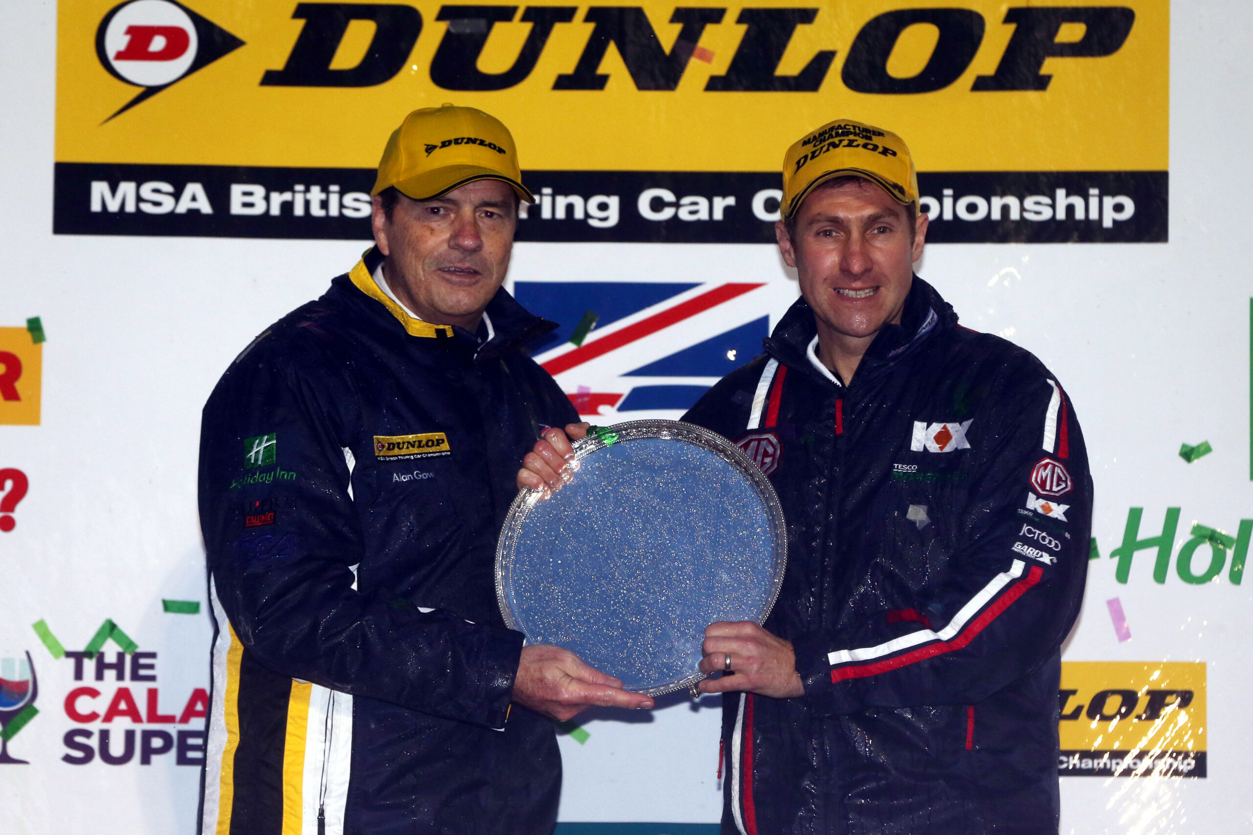 MG BTCC trophy Guy Jones and Alan Gow