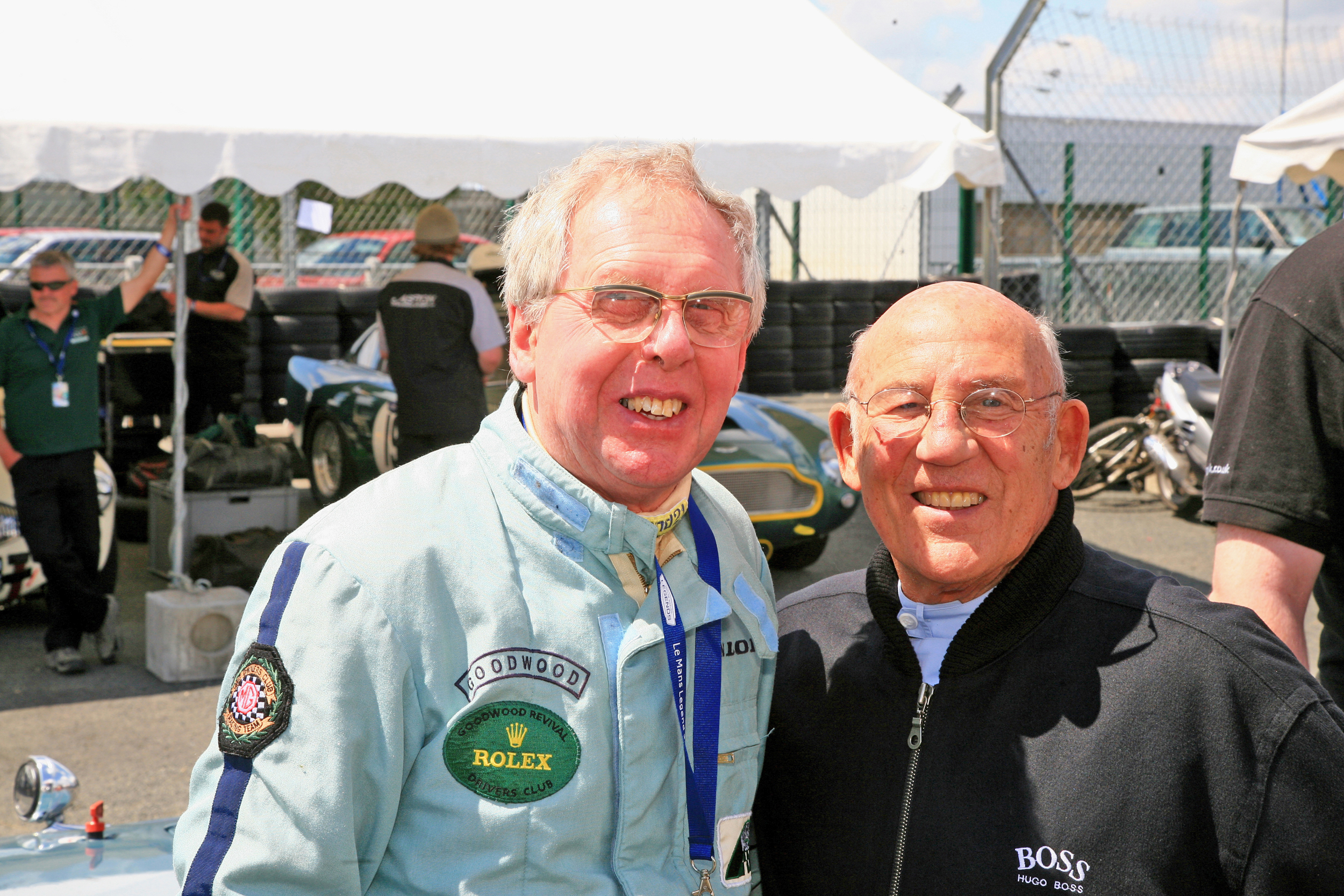 Barry and Sir Stirling Moss